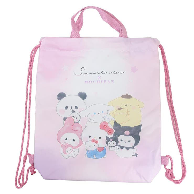 cinemacollection サンリオxもちぱん ナップサック 体操服バッグ nui party サンリオ カミオジャパン ..
