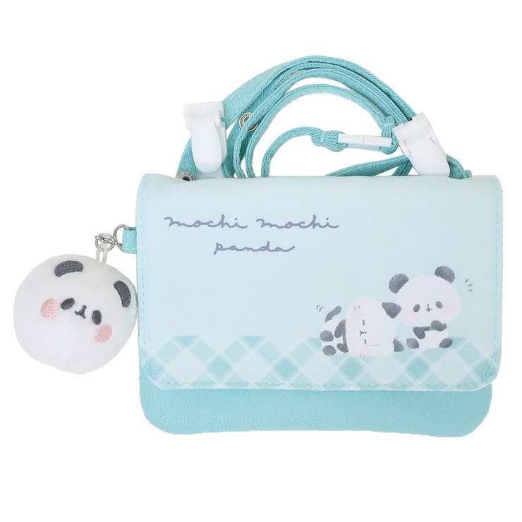 cinemacollection もちもちぱんだ クリップポケット ショルダーひもつき どこでもポッケ もふころダイアリー カミオジャパン クリップポーチ 移動ポケット キッズポシェット かわいい グッズ バッグ・鞄