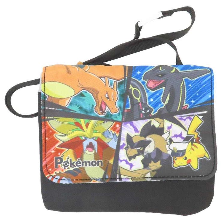 cinemacollection ポケットモンスター クリップポケット クリップポケットショルダー付き クロ ポケモン集合 ポケモン マルヨシ 子ども用ポーチ キッズポーチ キャラクター グッズ バッグ