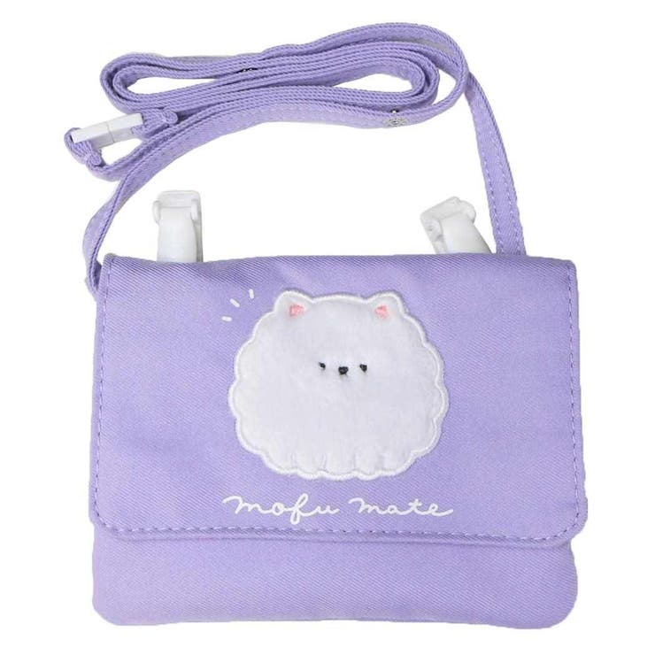 cinemacollection クリップポケット 横長タイプショルダーひもつき どこでもポッケ ポメ カミオジャパン キッズポシェット かわいい グッズ バッグ・鞄