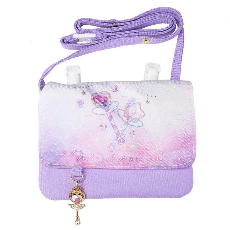 cinemacollection クリップポケット 横長タイプショルダーひもつき どこでもポッケ ミラクルアラモード カミオジャパン キッズポシェット かわいい グッズ バッグ・鞄