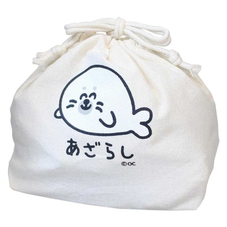 cinemacollection おえかきさん 巾着袋 きんちゃくポーチ あざらしさん オクタニ 小 ...