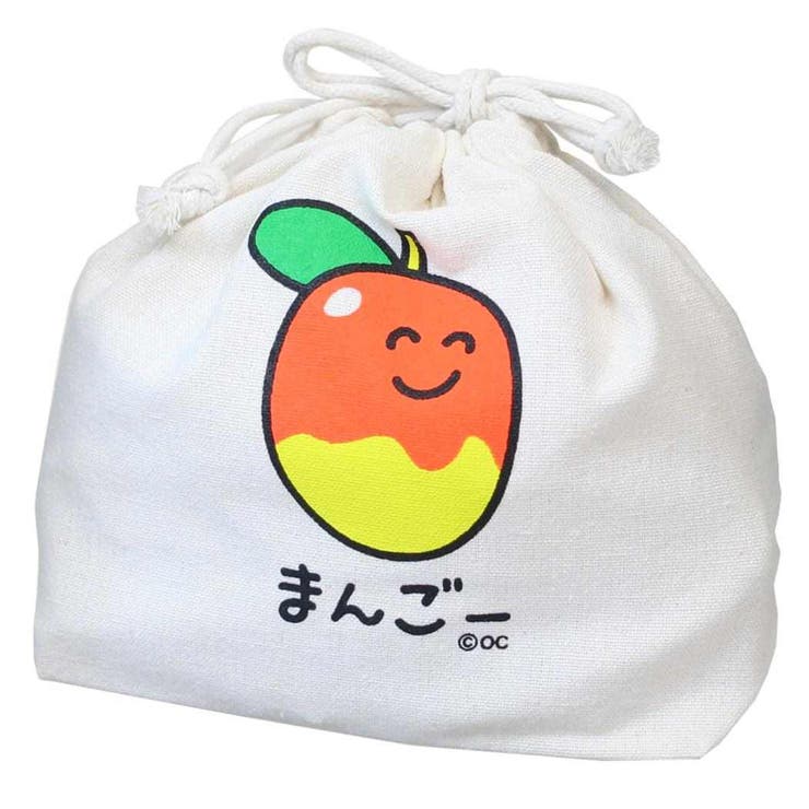 cinemacollection おえかきさん 巾着袋 きんちゃくポーチ まんごーさん オクタニ 小 ...