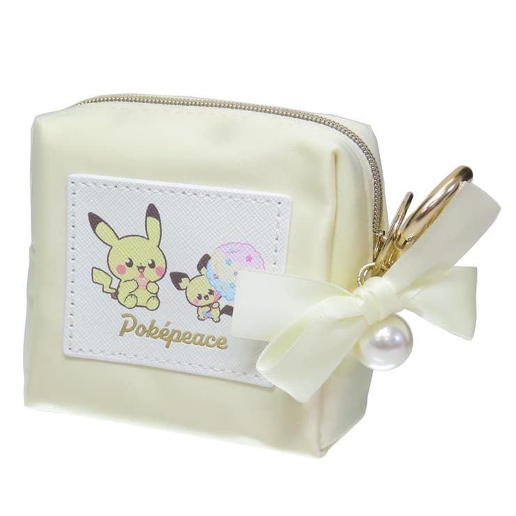 【10％OFFクーポン！2/10(火)1:59まで】cinemacollection ポケットモンスター ミニポーチ カラビナ付きミニポーチ ピカチュウ＆ピチュー ポケピース ポケモン マリモクラフト 小物入れ キャラクター グッズ バッグ・鞄