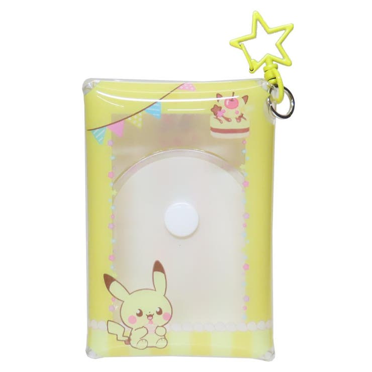 cinemacollection ポケットモンスター クリアポーチ クリアフォトケース ピカチュウ ポケピース ポケモン マリモクラフト 小物入れ カードケース キャラクター グッズ バッグ・鞄