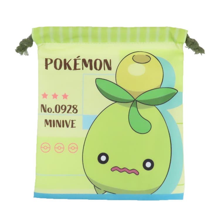 cinemacollection ポケットモンスター 巾着袋 きんちゃくポーチ ミニーブ ポケモン ケイカンパニー 新学期準備雑貨 小物入れ キャラクター グッズ バッグ・鞄