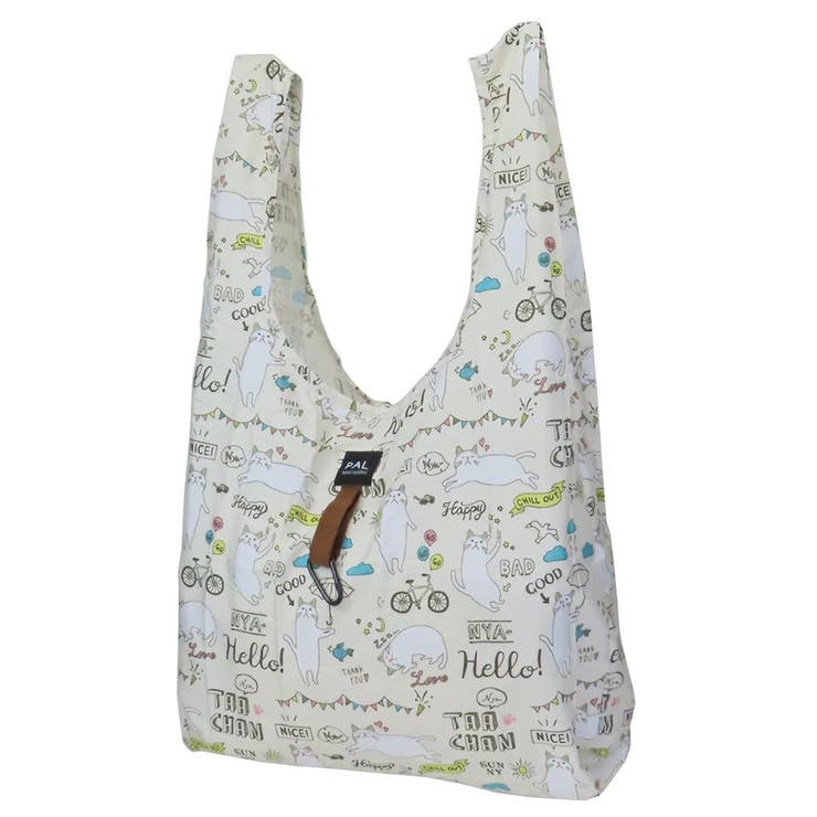 【10％OFFクーポン！11/27(木)1:59まで】cinemacollection ターチャンデイズ エコバッグ エコバッグM アイボリー フレンズヒル コンパクト お買い物かばん ショッピングバッグ グッズ バッグ・鞄