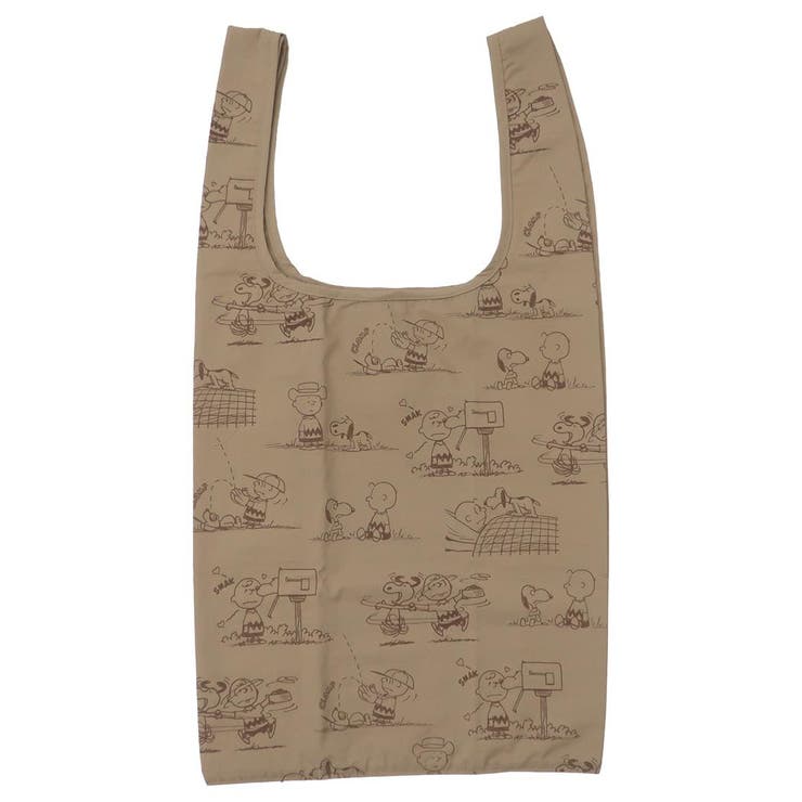 【10％OFFクーポン！11/27(木)1:59まで】cinemacollection スヌーピー エコバッグ RE-PETマルシェバッグ BE ピーナッツ マリモクラフト ショッピングバッグ お買い物かばん キャラクター グッズ バッグ・鞄