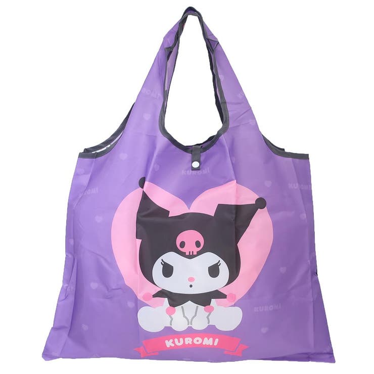 【10％OFFクーポン！11/27(木)1:59まで】cinemacollection クロミ エコバッグ 折りたたみ ショッピングバッグ ハート サンリオ スモールプラネット お買い物かばん キャラクター グッズ バッグ・鞄