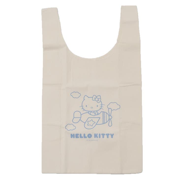 【10％OFFクーポン！2/23(月)1:59まで】cinemacollection ハローキティ エコバッグ マルシェバッグ 飛行機 サンリオ マリモクラフト お買い物かばん キャラクター グッズ バッグ・鞄