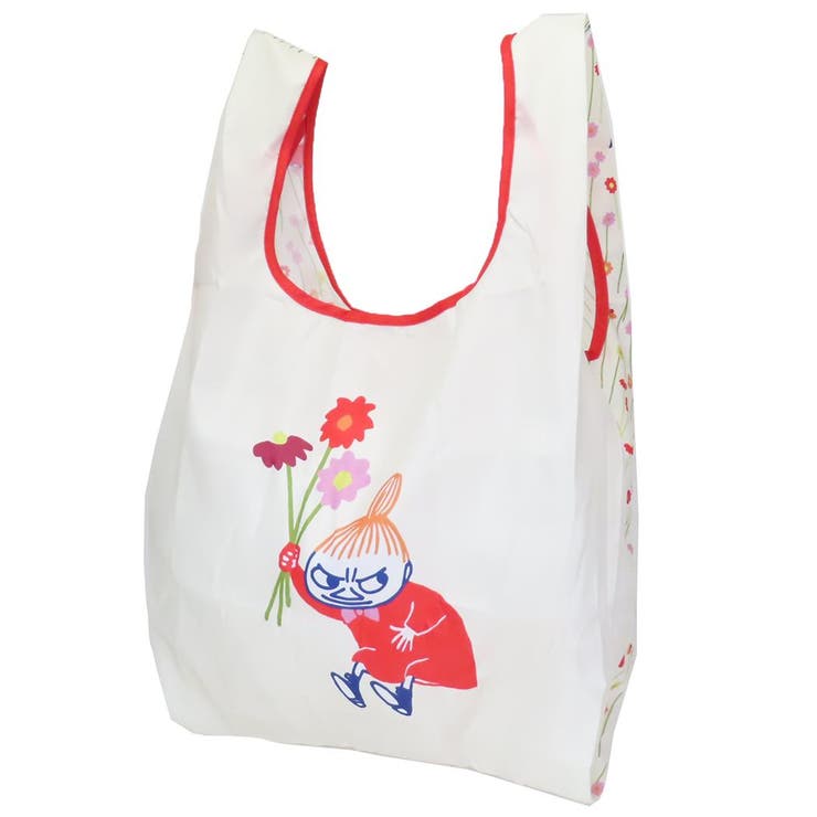 【10％OFFクーポン！11/27(木)1:59まで】cinemacollection ムーミン エコバッグ マルシェショッピングバッグ お花畑 北欧 スモールプラネット 折りたたみ お買い物かばん キャラクター グッズ バッグ・鞄