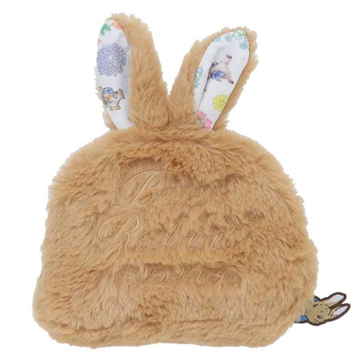 cinemacollection ピーターラビット コスメポーチ 耳付きポーチ フラワー ナカジマ 小物入れ 絵本キャラクター グッズ バッグ・鞄