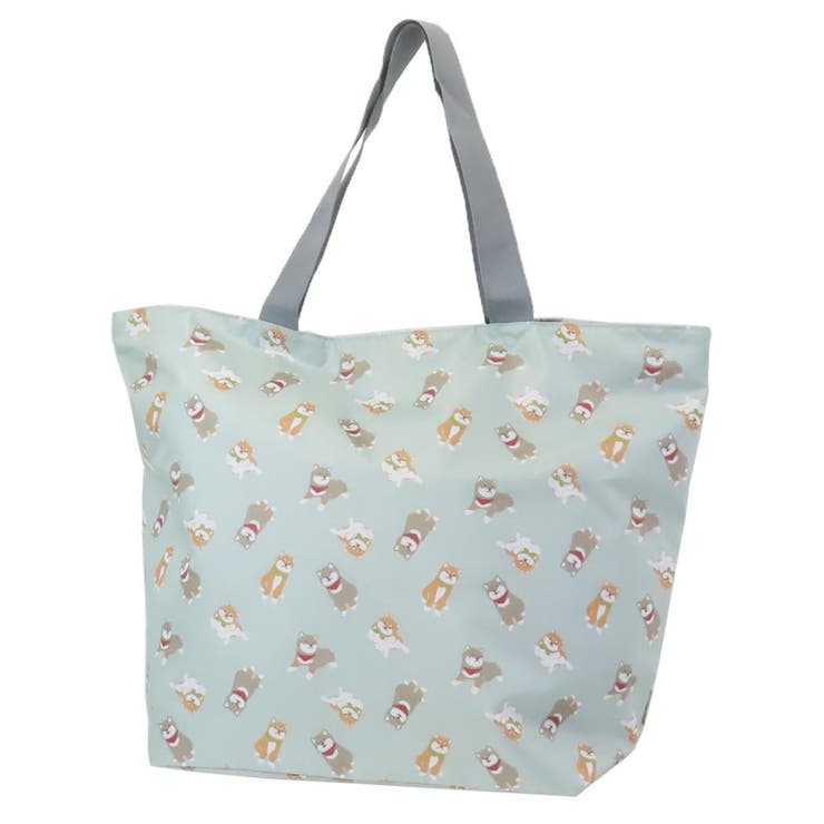 【10％OFFクーポン！11/27(木)1:59まで】cinemacollection エコバッグ ビッグトートバッグ コータくん＆くろまめ いぬ ミントイン 大容量 旅行かばん お買い物かばん ショッピングバッグ グッズ バッグ・鞄