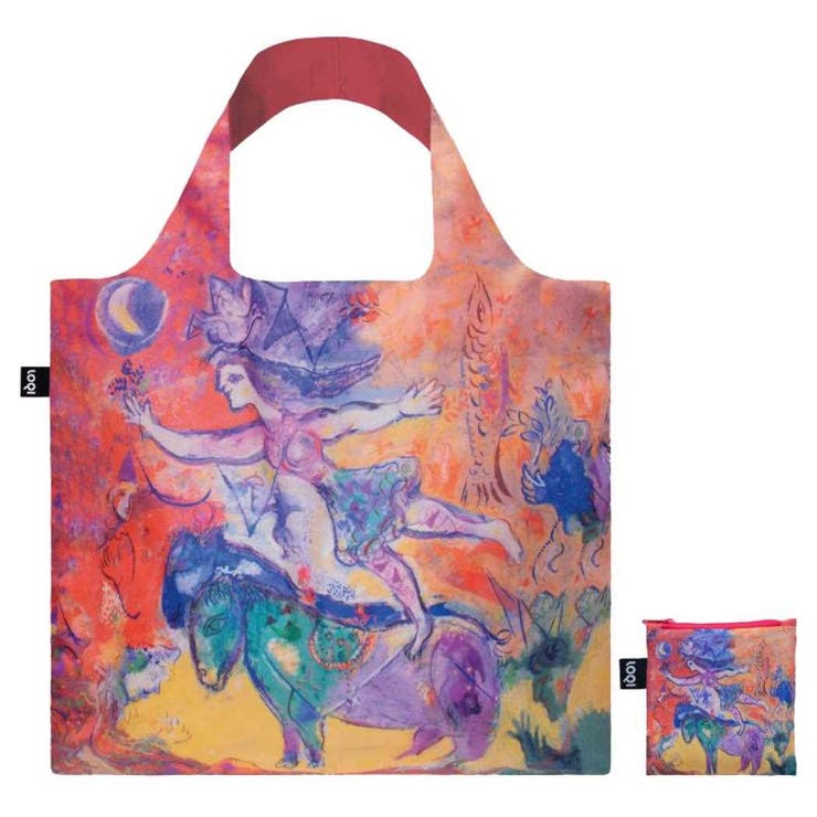 【10％OFFクーポン！11/27(木)1:59まで】cinemacollection マルク シャガール エコバッグ Bag The Circus LOQI ローキー エーワイ MARC CHAGALL お買い物バッグ グッズ バッグ・鞄