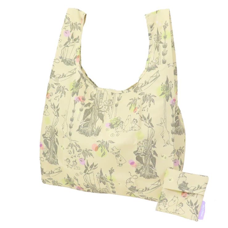 【10％OFFクーポン！11/27(木)1:59まで】cinemacollection ムーミン ショッピングバッグ エコバッグ 初夏 北欧 丸眞 お買い物かばん キャラクター グッズ バッグ・鞄