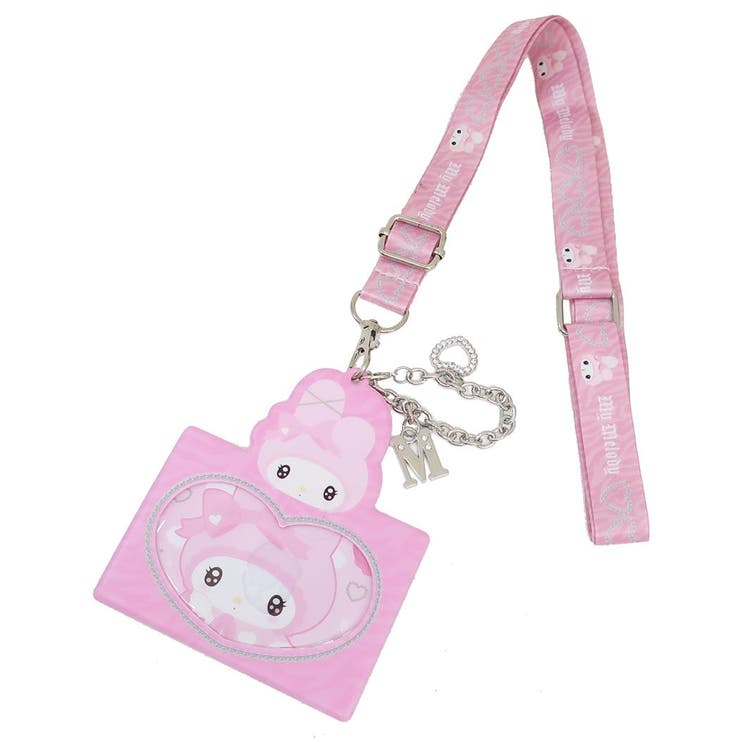 【ポイント2倍＆クーポン！3/11(水) 1:59まで】cinemacollection マイメロディ カードホルダー ネックストラップ付きカードケース サンリオ 粧美堂 ネックホルダー キャラクター グッズ バッグ・鞄