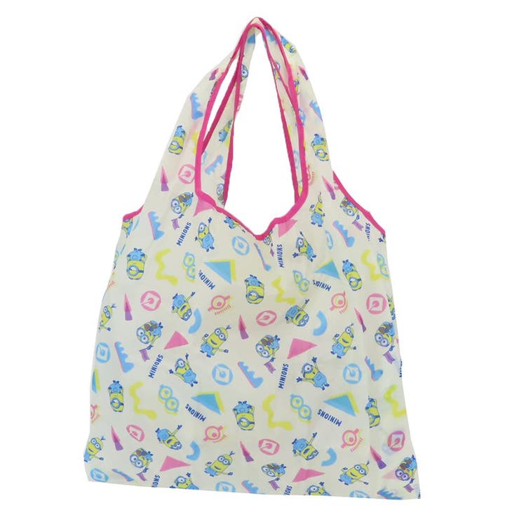 【10％OFFクーポン！11/27(木)1:59まで】cinemacollection ミニオンズ ショッピングバッグ ポケット付きエコバッグ イエロー ユニバーサル映画 ケイカンパニー お買い物かばん キャラクター グッズ バッグ・鞄
