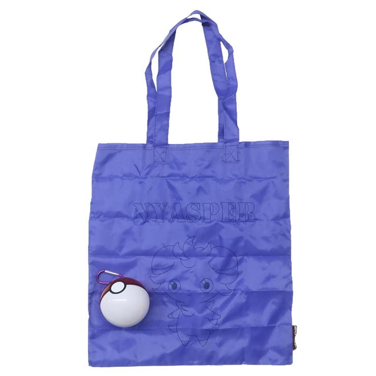 cinemacollection ポケットモンスター エコバッグ トートバッグINモンスターボール6 ニャスパー ポケモン マルヨシ お買い物かばん ショッピングバッグ キャラクター グッズ バッグ・鞄