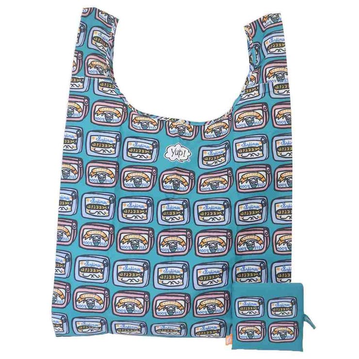 【10％OFFクーポン！11/27(木)1:59まで】cinemacollection ヤップ ショッピングバッグ エコバッグ 缶詰エコ 丸眞 お買い物かばん おもしろ雑貨 グッズ バッグ・鞄