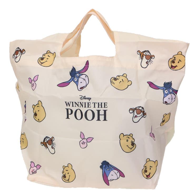 cinemacollection くまのプーさん エコバッグ 底板付きエコバッグミニ ディズニー カミオジャパン ショッピングバッグ 折りたたみ キャラクター グッズ バッグ・鞄