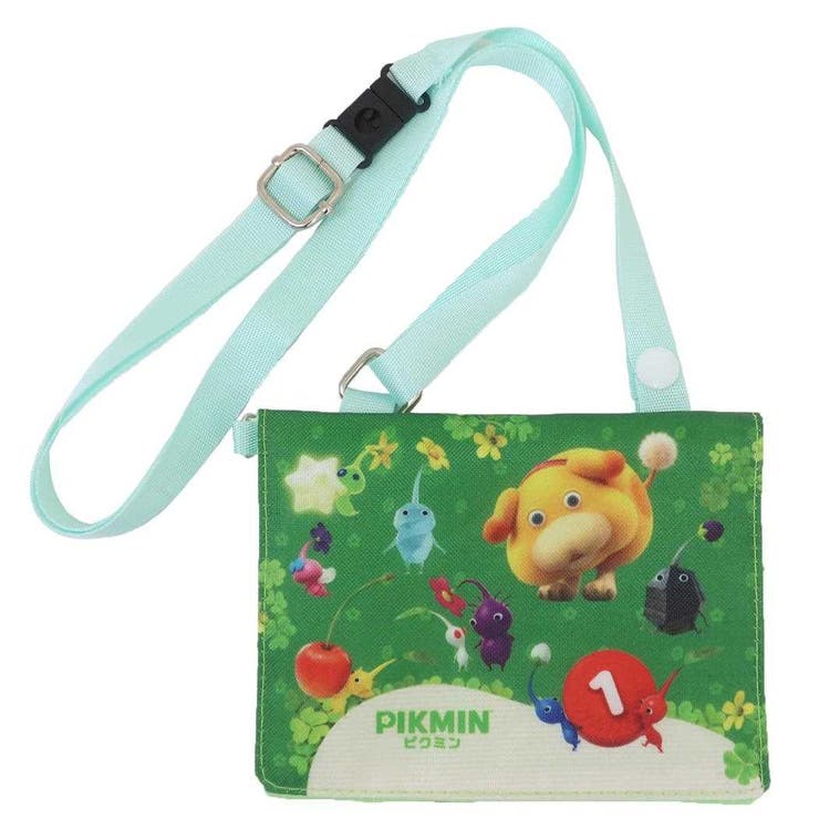 cinemacollection ピクミン ポシェット ショルダー付きマルチポシェット サンアート キッズポーチ キャラクター グッズ バッグ・鞄