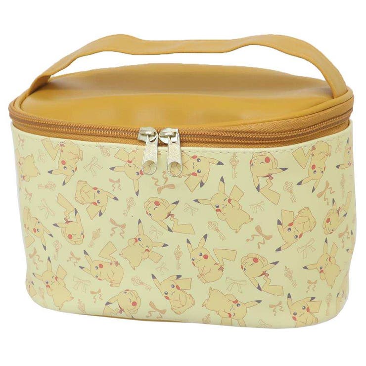 【10％OFFクーポン！2/10(火)1:59まで】cinemacollection ポケットモンスター コスメポーチ バニティポーチ イエロー ポケモン マルヨシ 小物入れ キャラクター グッズ バッグ・鞄