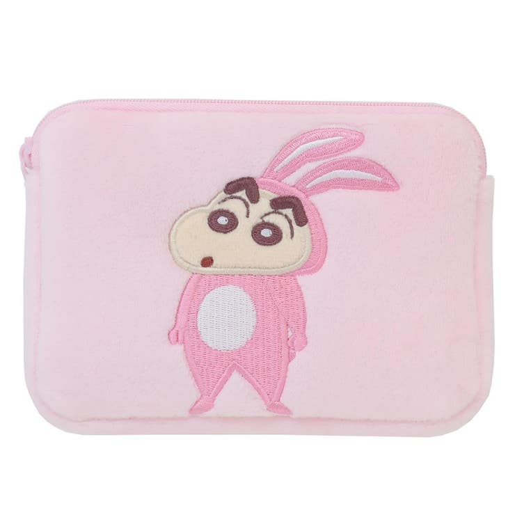 【10％OFFクーポン！3/26(木)1:59まで】cinemacollection クレヨンしんちゃん ミニポーチ ミニティッシュポーチ なりきりアニマル うさぎ エスケイジャパン 小物入れ ポケットティッシュケース アニメキャラクター グッズ バッグ