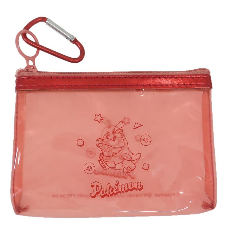 cinemacollection ポケットモンスター クリアポーチ カラビナ付ミニポーチ ホゲータ ポケモン カミオジャパン 小物入れ キャラクター グッズ バッグ・鞄