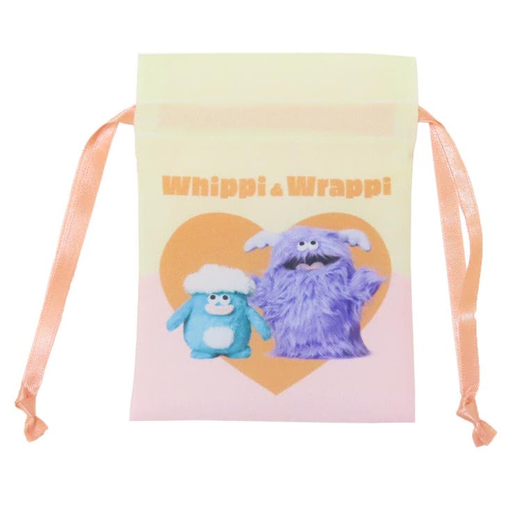 【10％OFFクーポン！1/16(金)1:59まで】cinemacollection ホイッピ＆ラッピ ミニ巾着袋 豆巾着 ハート マリモクラフト まめきんちゃく 小物入れ キャラクター グッズ バッグ・鞄