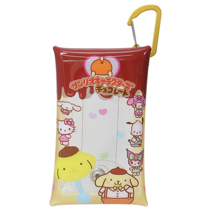【10％OFFクーポン！11/27(木)1:59まで】cinemacollection ポムポムプリン ミニポーチ チョコレート マルチクリアケース Sサイズ Vol.2 サンリオ バンダイ 小物入れ キャラクター グッズ バッグ・鞄