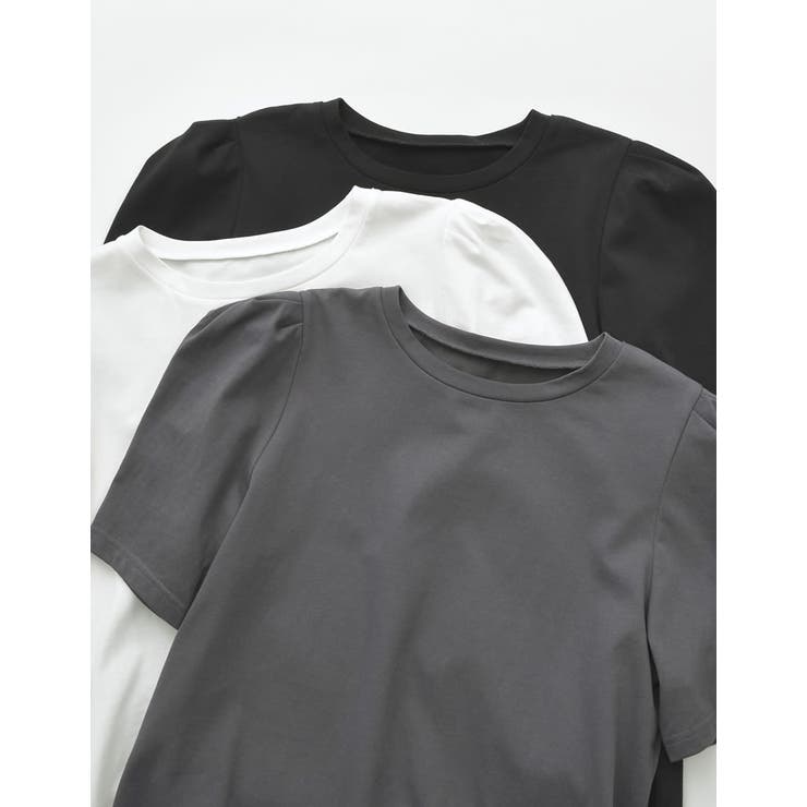 Re:EDIT [UVカット][接触冷感][紫外線対策][二の腕カバー]パワショルデザインカットソーTシャツ トップス shoplistselect-10355826 SHOPLIST サンプル画像2