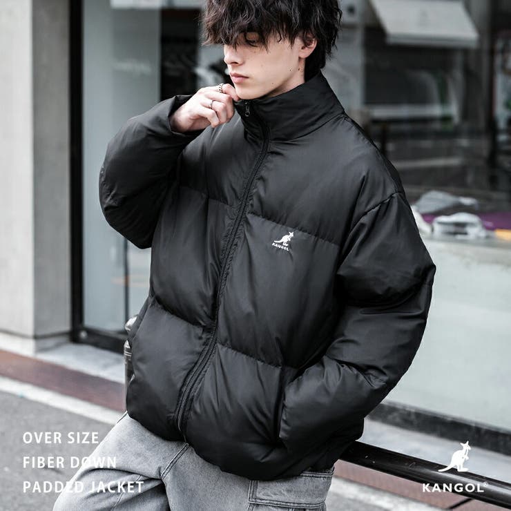 【10％OFFクーポン！11/27(木)1:59まで】Rocky Monroe KANGOL 中綿ジャケット ファイバーダウン カンゴ..