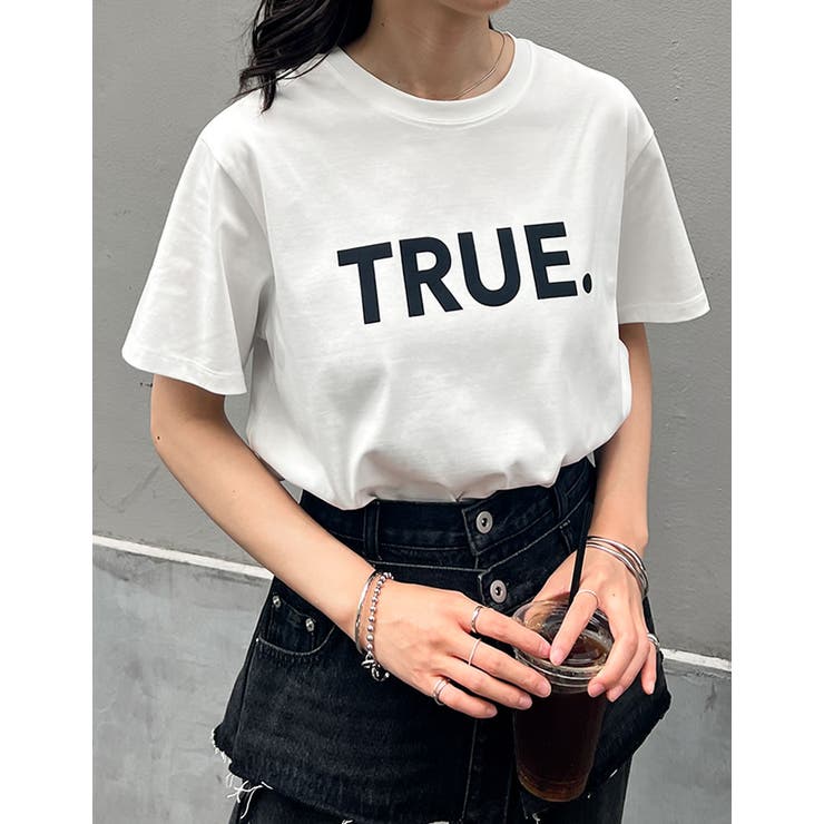 Re:EDIT [UVカット][接触冷感][紫外線対策][新色追加]TRUEメタリックロゴプリントTシャツ トップス shoplistselect-10355891 SHOPLIST サンプル画像2