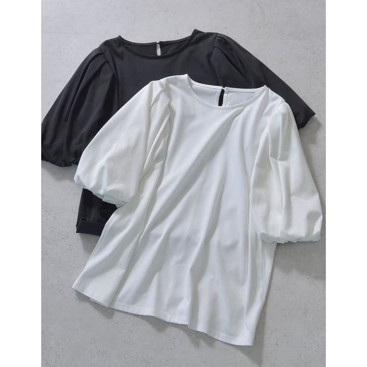 Re:EDIT バルーンスリーブTシャツ トップス shoplistselect-10355916 SHOPLIST サンプル画像2