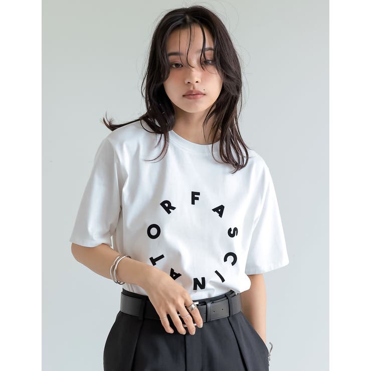 Re:EDIT [2025SS COLLECTION][接触冷感][UVカット][紫外線対策]サークルロゴTシャツ トップス shoplistselect-10355935 SHOPLIST サンプル画像3