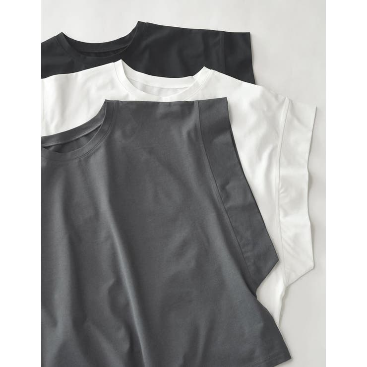 Re:EDIT [二の腕カバー]鹿の子フレンチスリーブトップス トップス shoplistselect-10355973 SHOPLIST サンプル画像2