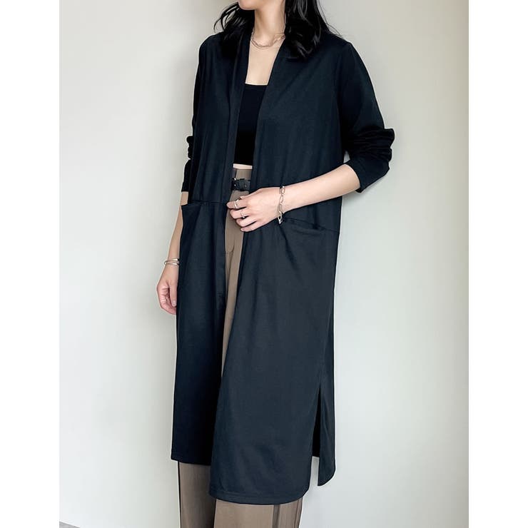 Re:EDIT [UVカット]天竺ロングカーディガン トップス shoplistselect-10356326 SHOPLIST サンプル画像2