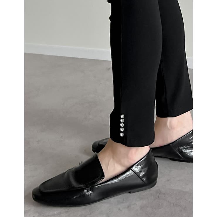 Re:EDIT [低身長/大きいサイズ有]パールorビジュー裏微起毛ストレッチスキニーパンツ パンツ・ズボン shoplistselect-10356467 SHOPLIST サンプル画像3