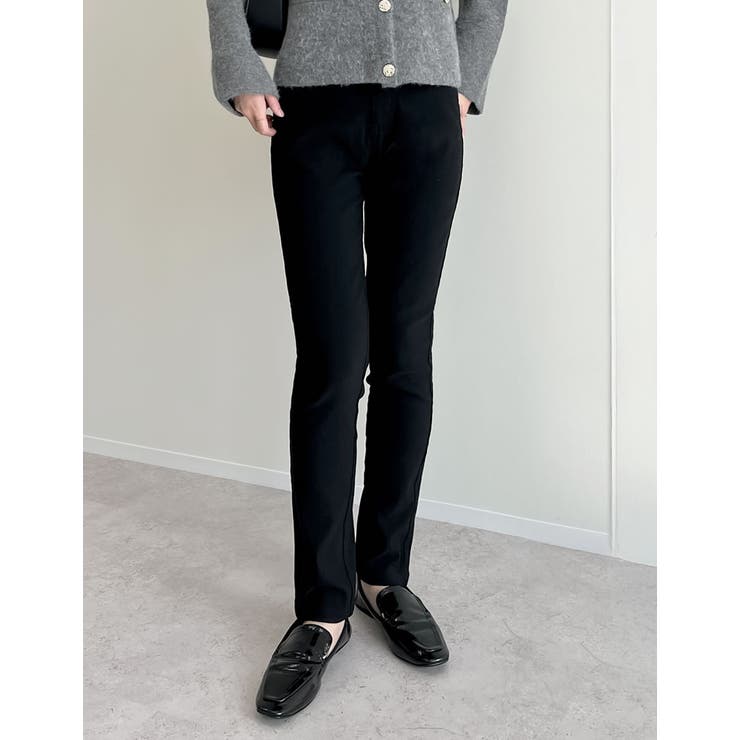 Re:EDIT [低身長/大きいサイズ有]裏起毛ストレッチスキニーパンツ パンツ・ズボン shoplistselect-10356468 SHOPLIST サンプル画像2