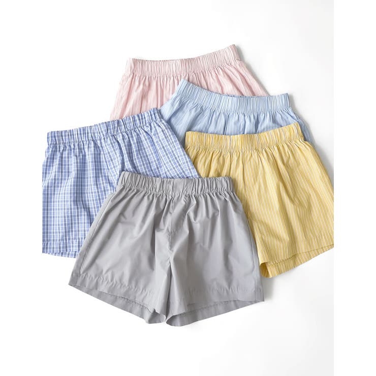 Re:EDIT 選べる柄or無地ブロードイージーショートパンツ パンツ・ズボン shoplistselect-10356427 SHOPLIST サンプル画像2