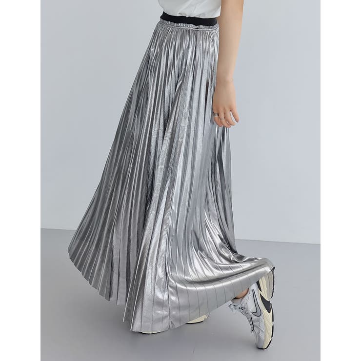 Re:EDIT [低身長サイズ有]グリッタープリーツスカート スカート shoplistselect-10356591 SHOPLIST サンプル画像2