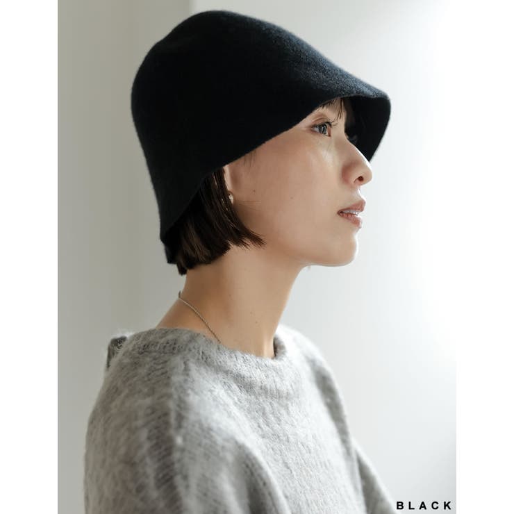 Re:EDIT ウール混バケットハット 帽子 shoplistselect-10357014 SHOPLIST サンプル画像3