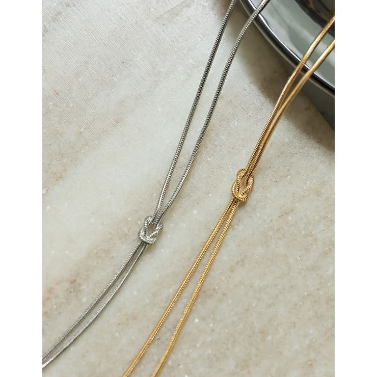 【10％OFFクーポン！8/11(火)1:59まで】Re:EDIT ノットロングネックレス アクセサリー shoplistselect-10356986 SHOPLIST サンプル画像2
