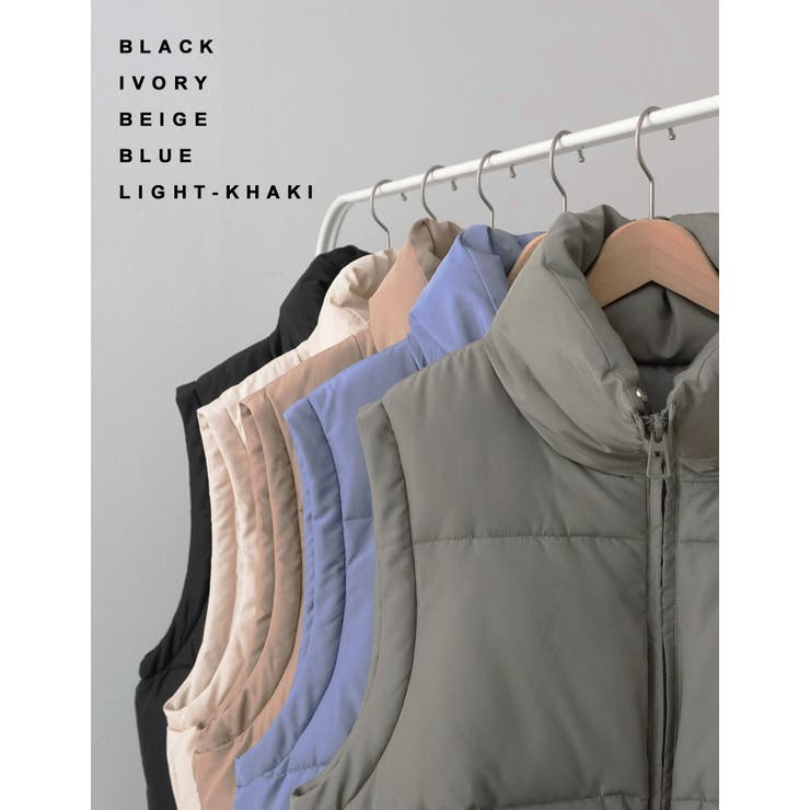 Re:EDIT [2022A/W COLLECTION]ビッグシルエットファイバーダウンベスト トップス shoplistselect-10357071 SHOPLIST サンプル画像2