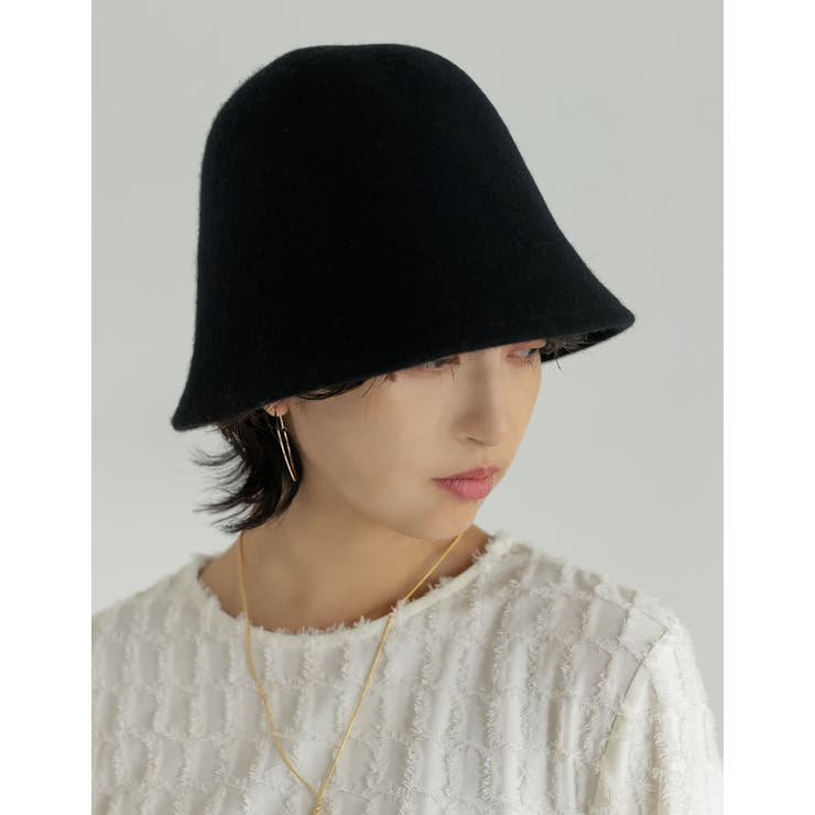 Re:EDIT ウール混フェルトバケットハット 帽子 shoplistselect-10357126 SHOPLIST サンプル画像3