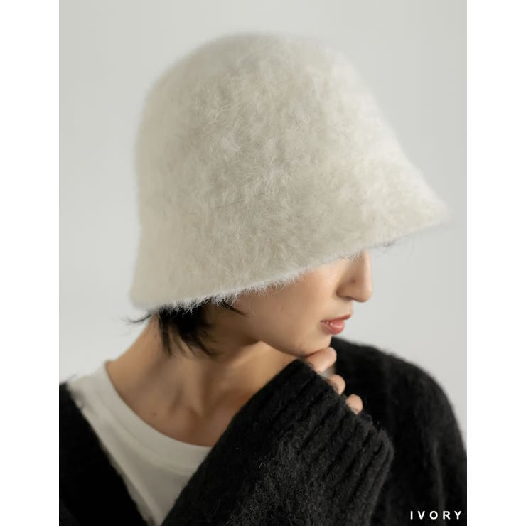 Re:EDIT ウール混ファーバケットハット 帽子 shoplistselect-10357127 SHOPLIST サンプル画像2