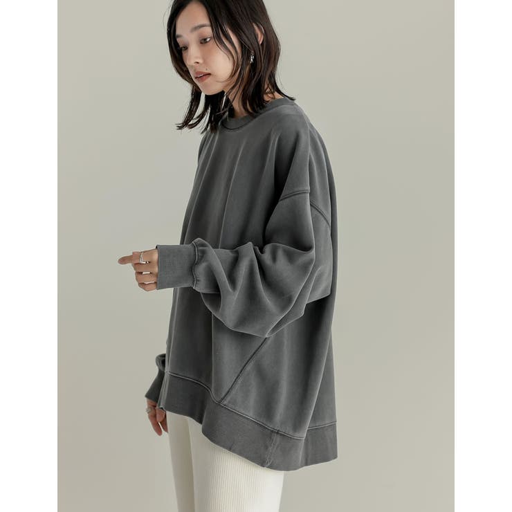 Re:EDIT スムースダンボールステッチプルオーバー トップス shoplistselect-10357059 SHOPLIST サンプル画像3