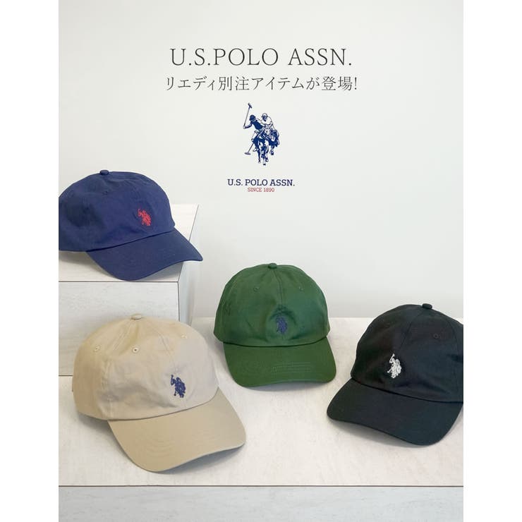 Re:EDIT [U.S. POLO ASSN.][別注]ワンポイント刺繍キャップ 帽子 shoplistselect-10357116 SHOPLIST サンプル画像2