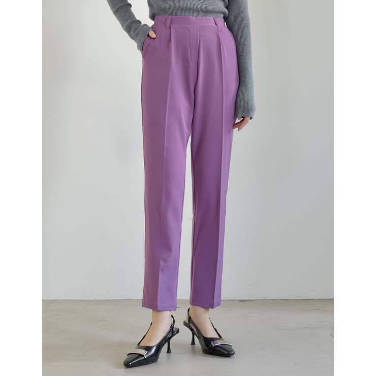 Re:EDIT [低身長/大きいサイズ有]裏微起毛テーパードパンツ パンツ・ズボン shoplistselect-10357247 SHOPLIST サンプル画像2