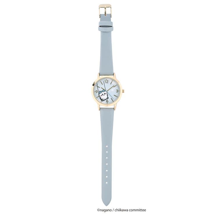 【10%OFFクーポン!11/27(木)1:59まで】cinemacollection ちいかわ 腕時計 レザーウォッチ ハチワレ フィールドワーク プレゼント...